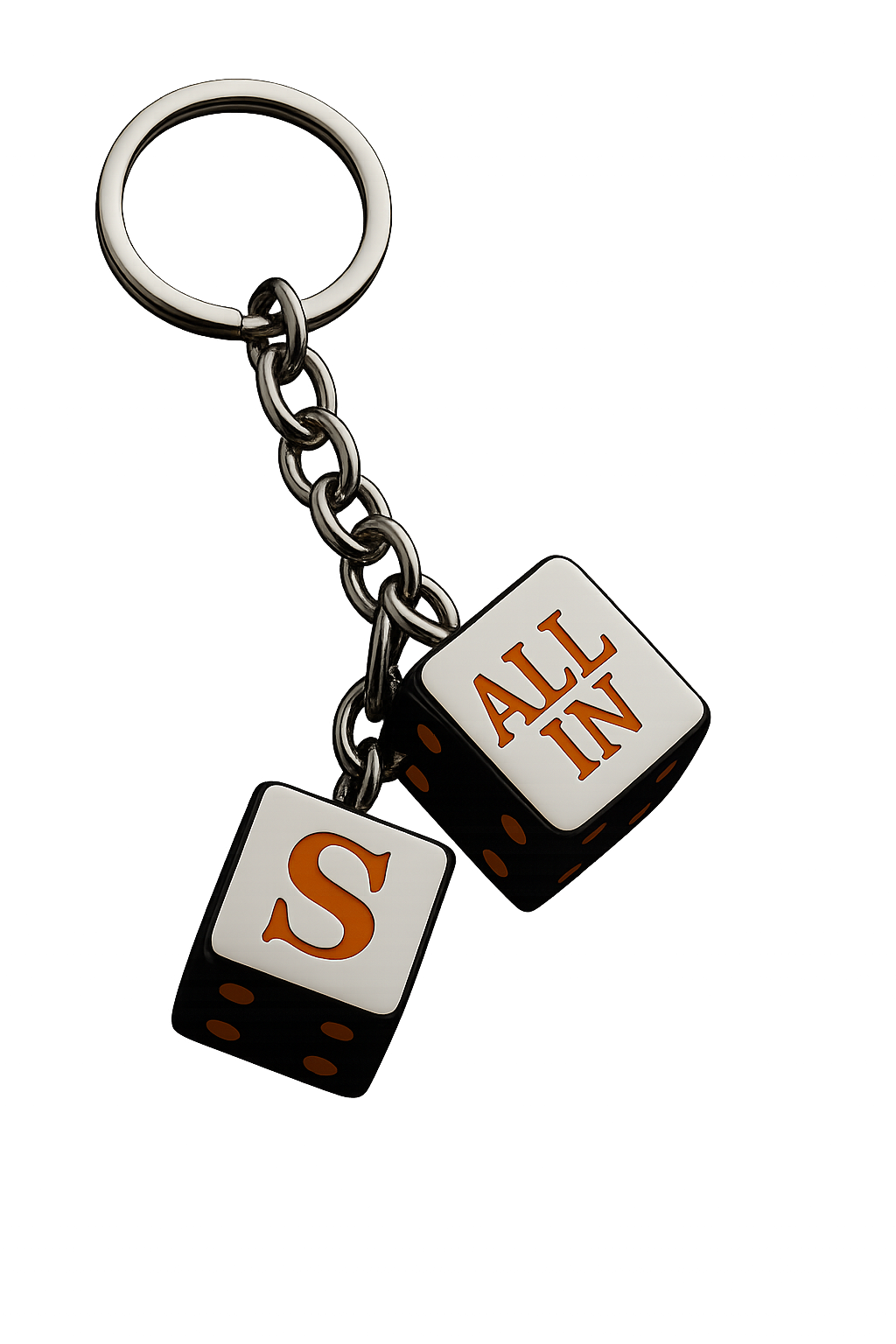 Dice Keychain – ALL IN Edition